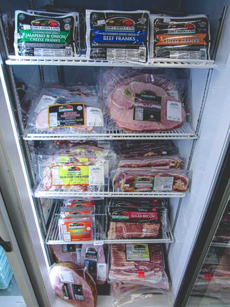Cooler Cured Meats