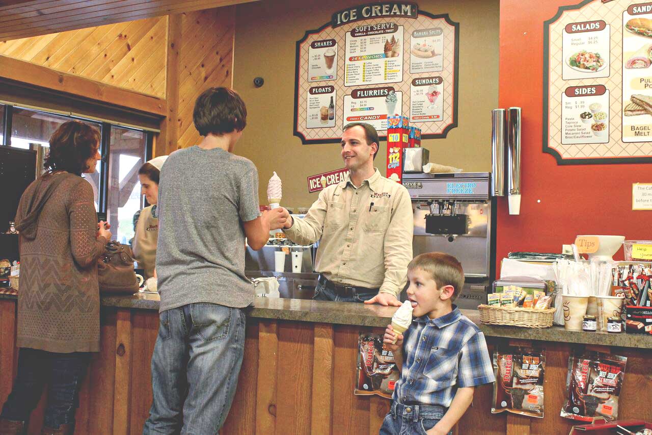Boys with Ice Cream Cones